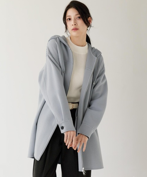 sankyo shokai（三京商会） コート アウター ウール混 ダブルフェイス