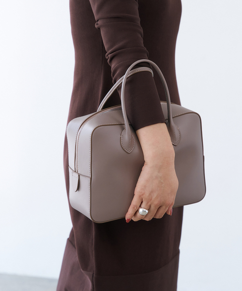 MAISON CANAU（メゾンカナウ） ボストンバッグ ボックスボストン別注