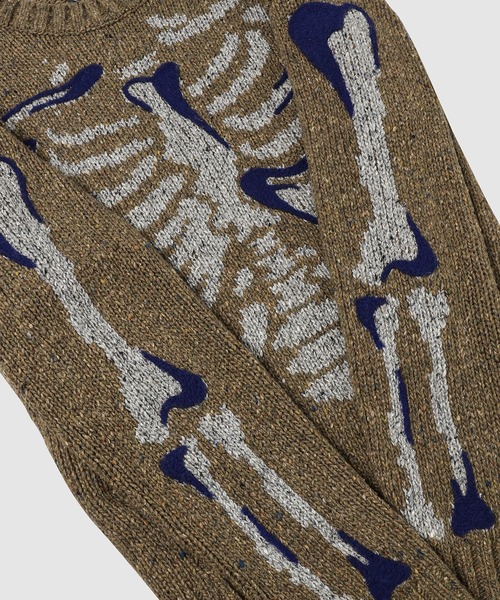 KHOKI（コッキ） セーター ニット Needle punched knit メンズ