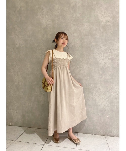 flower ワンピース ナチュラルキャミワンピース : ZOZOTOWN Yahoo!店