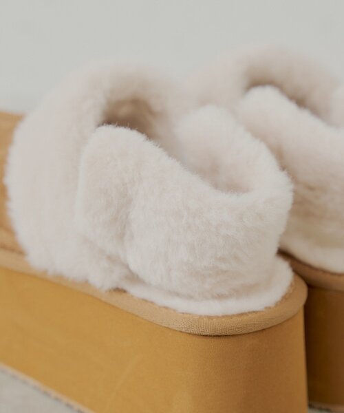 Chico（チコ） シューズ 2way厚底ムートンサボ レディース : ZOZOTOWN