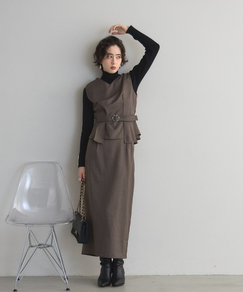 &. NOSTALGIA（ノスタルジア） セットアップ 「ZOZO限定」プリーツ