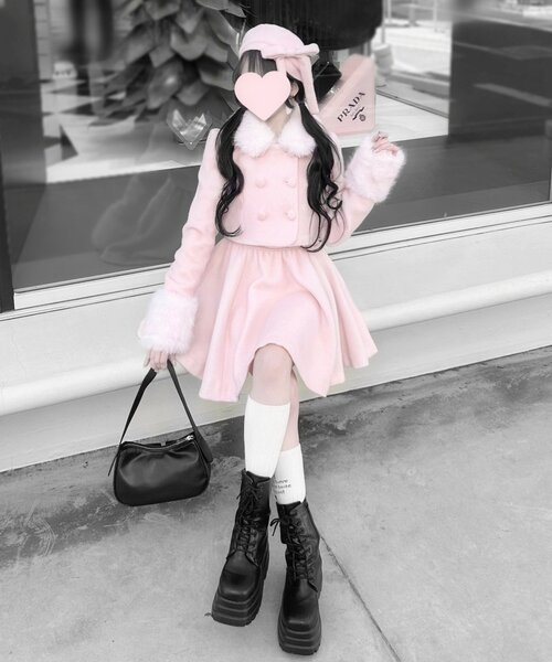 OLIVE des OLIVE（オリーブデオリーブ） 帽子 ベレー帽 「インフル