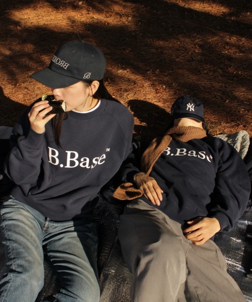 BROKEN BASE（ブロークンベース） トレーナー スウェット B.Base裏起毛
