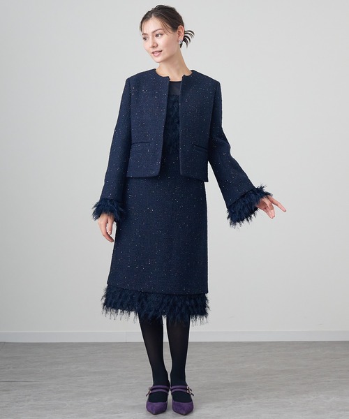 ANAYI（アナイ） スカート コズミックツイードタイト スカート