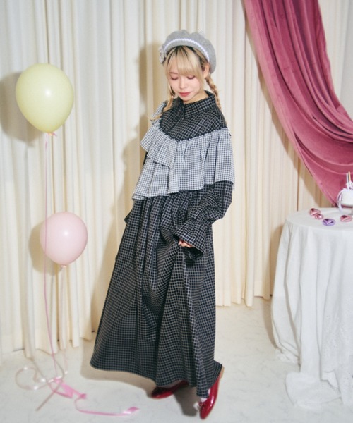 kutir（クティール） ワンピース 「クティールとレトロ」ビッグ