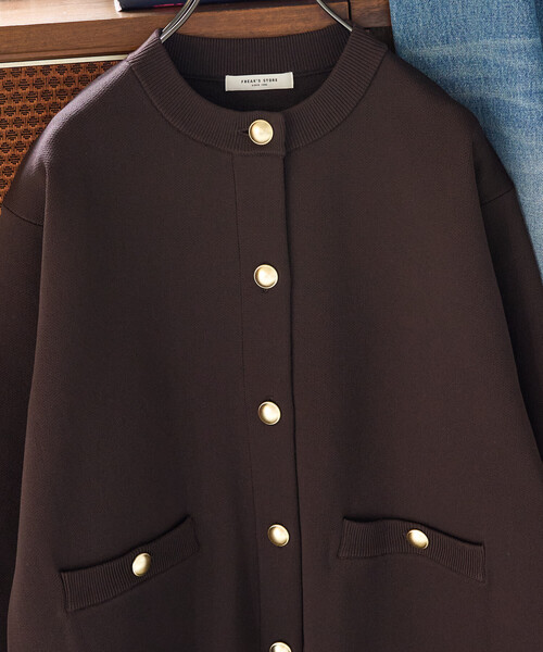 FREAK'S STORE（フリークスストア） カーディガン 限定展開 金ボタン