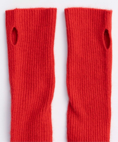 MAISON SPECIAL（メゾンスペシャル） 手袋 Fox Blend Knit Gloves