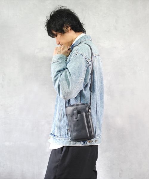 SEEKER（シーカー） ショルダーバッグ 「GENDER2」シュリンクレザー