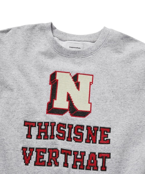 thisisneverthat（ディスイズネバーザット） トレーナー スウェット