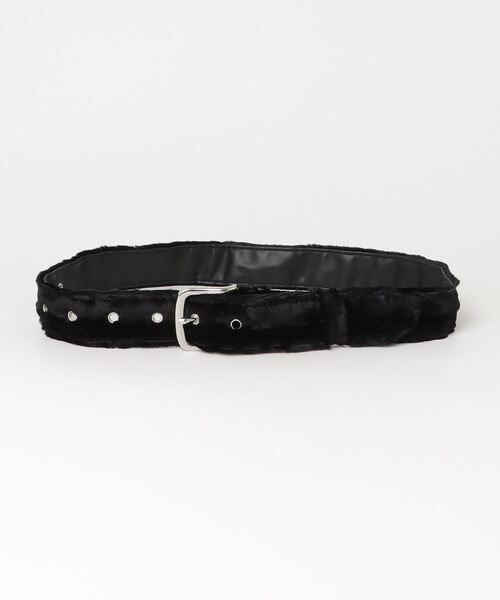 MAISON SPECIAL（メゾンスペシャル） ベルト Multi Fur Belt/マルチ