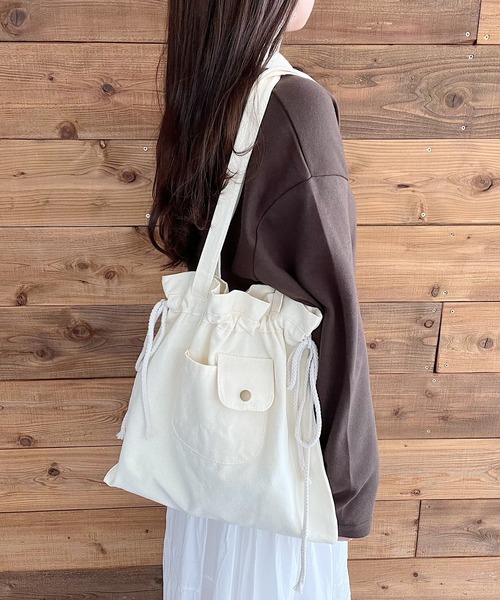 トートバッグ 巾着トートバッグ レディース : ZOZOTOWN Yahoo!店