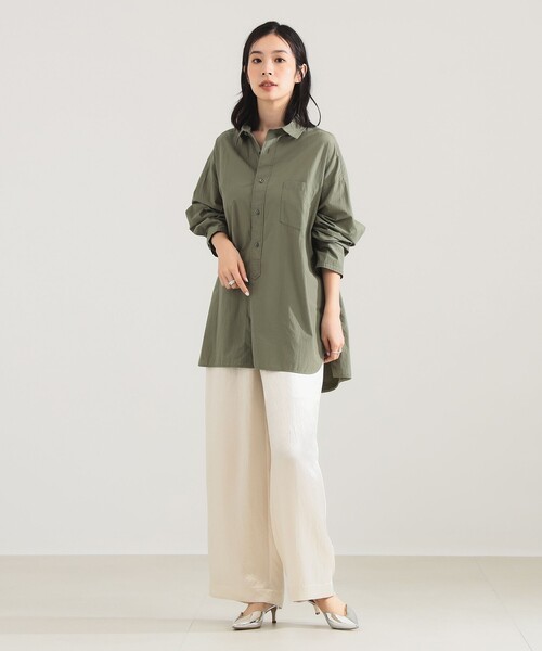 TICCA（ティッカ） ブラウス シャツ TICCA / コットン スクエア ビッグ