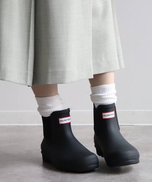 HUNTER（ハンター） 長靴 レインブーツ WOMENS ORIGINAL CHELSEA