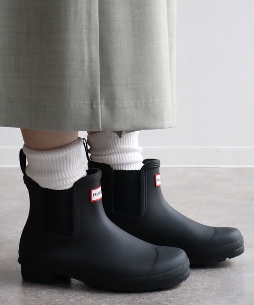 HUNTER（ハンター） 長靴 レインブーツ WOMENS ORIGINAL CHELSEA