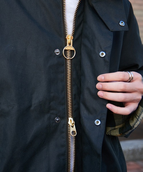 Barbour ネイビー モッズコート Barbour（バブアー）の「