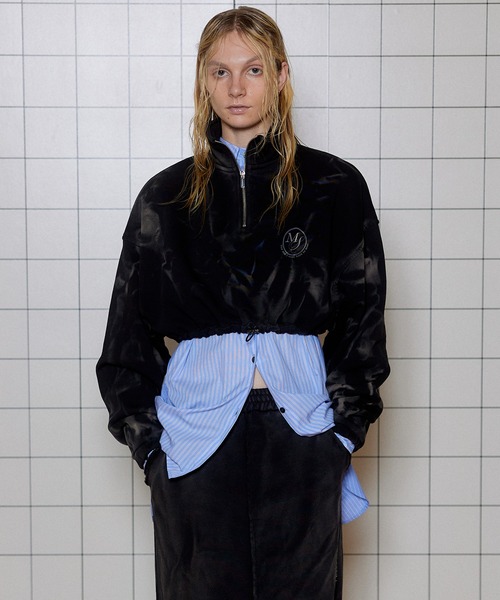 MAISON SPECIAL（メゾンスペシャル） トレーナー スウェット Half Zip