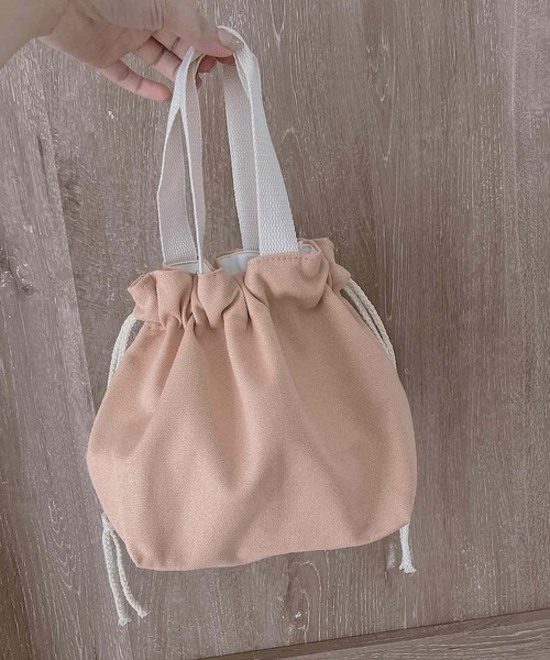 Mignonjour トートバッグ Mignonjour/巾着ミニトート M2370 レディース