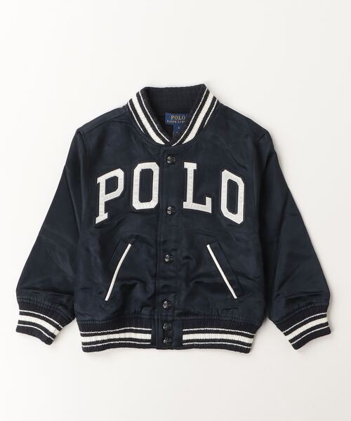 Polo Ralph Lauren Childrenswear スタジャン アウター ロゴ サテン
