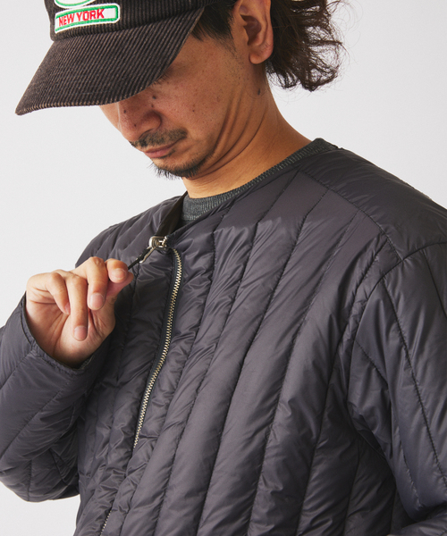 TAION（タイオン） ダウンジャケット ダウン 別注 ヴァーチカルキルト