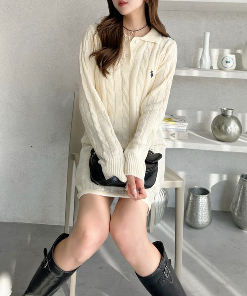 U.S. POLO ASSN.（ユーエスポロアッスン） ワンピース 「Ada.別注 U.S.