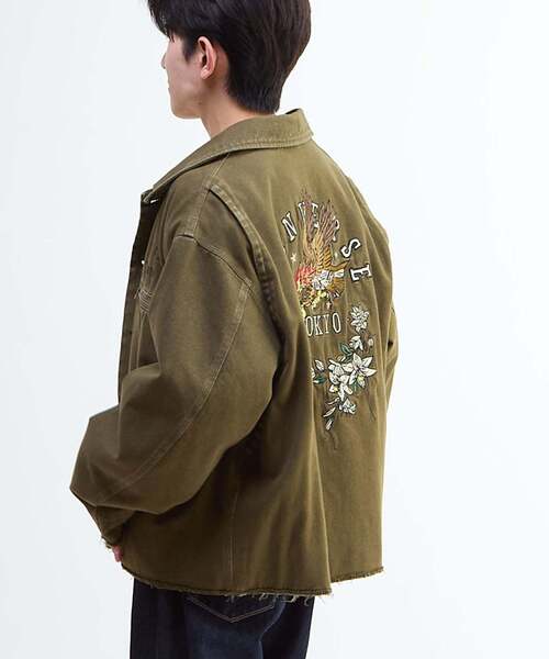 CONVERSE TOKYO ミリタリージャケット モッズコート PIGMENT DYE