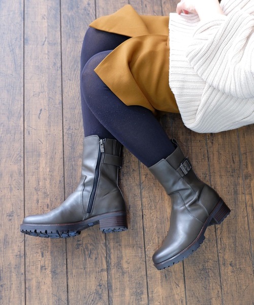 MODE KAORI（モードカオリ） ブーツ 「本革」「撥水 防滑 断熱