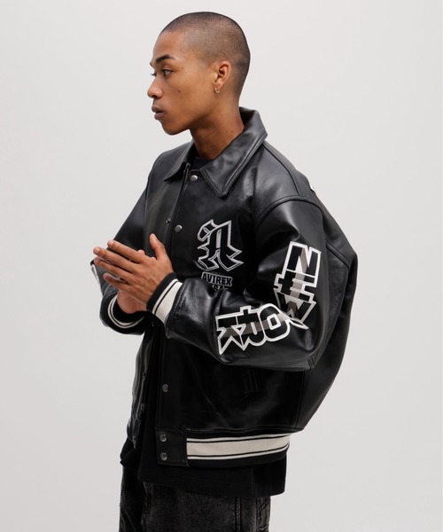 AVIREX（アヴィレックス） スタジャン メンズ レディース : ZOZOTOWN