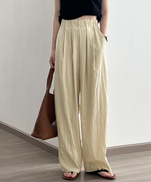 COCOMOMO パンツ 「カラー×サイズ展開あり」 さらっと快適、ゆるっと