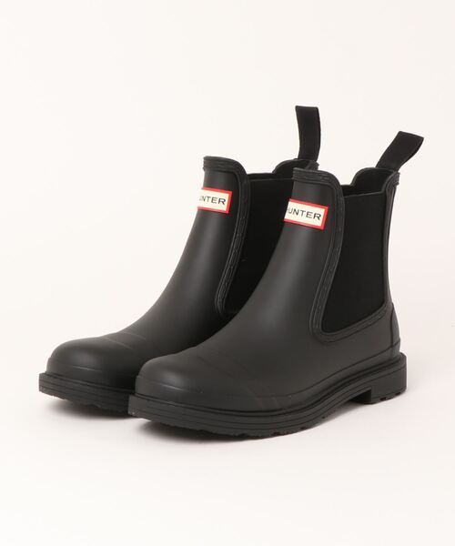 HUNTER（ハンター） レインシューズ 長靴 MENS COMMANDO CHELSEA BOOT