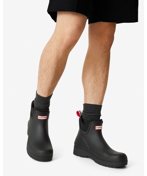 HUNTER（ハンター） レインシューズ 長靴 メンズ プレイ チェルシー