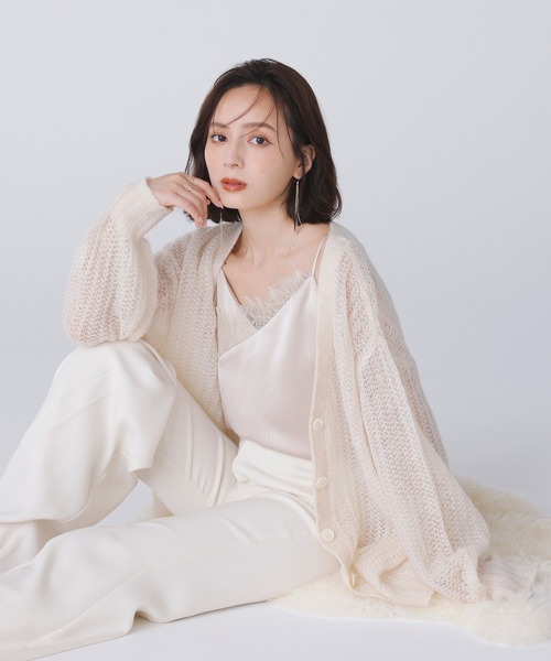 anuans（アニュアンス） パンツ ダブルクロスボックスタックパンツ