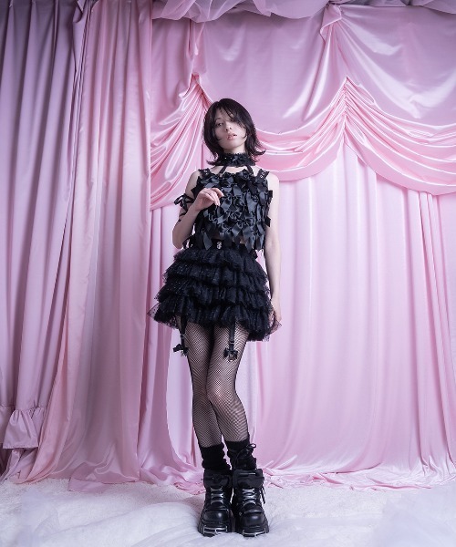 AVENCHUMU Lethal ribbon tops レディース : ZOZOTOWN Yahoo!店 - 通販