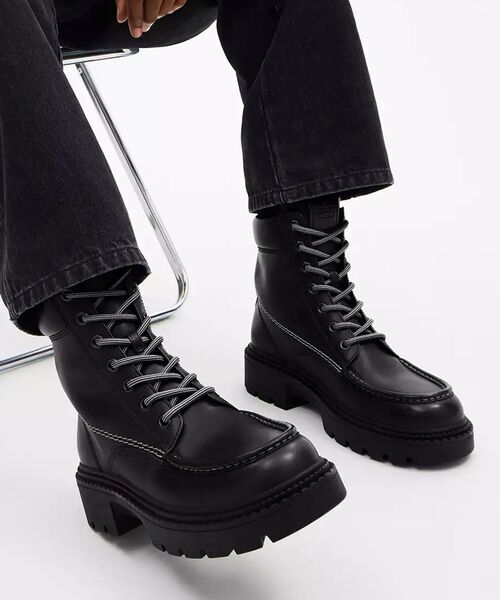 COACH（コーチ） ブーツ ラグ ソール ブーツ メンズ : ZOZOTOWN Yahoo