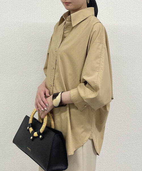 Loungedress（ラウンジドレス） ブラウス シャツ ライトサテンBIG