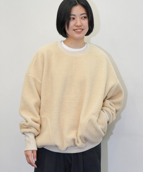 HARVESTY（ハーベスティ） トレーナー スウェット BOA FLEECE EGG
