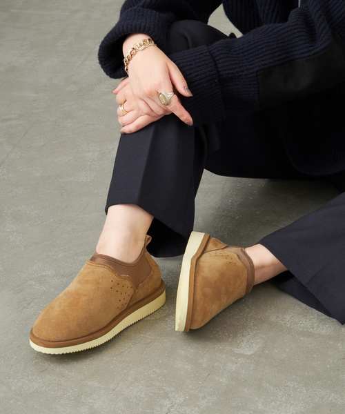 suicoke（スイコック） スリッポン ムートンスリッポン レディース