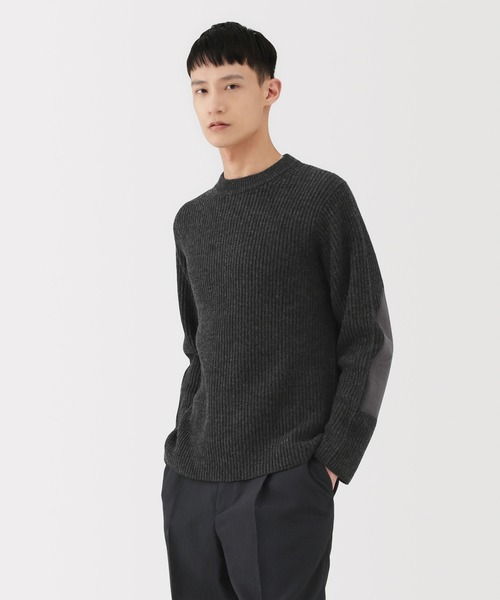 MUJI Labo セーター ニット 「MUJI Labo」紳士 メリノウール畦編み