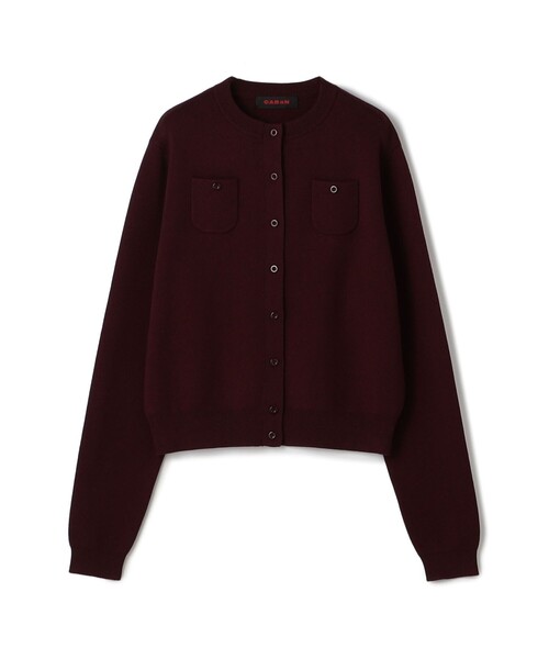 CABaN（キャバン） カーディガン コットンカシミヤ クルーネック