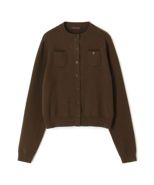 CABaN（キャバン） カーディガン コットンカシミヤ クルーネック