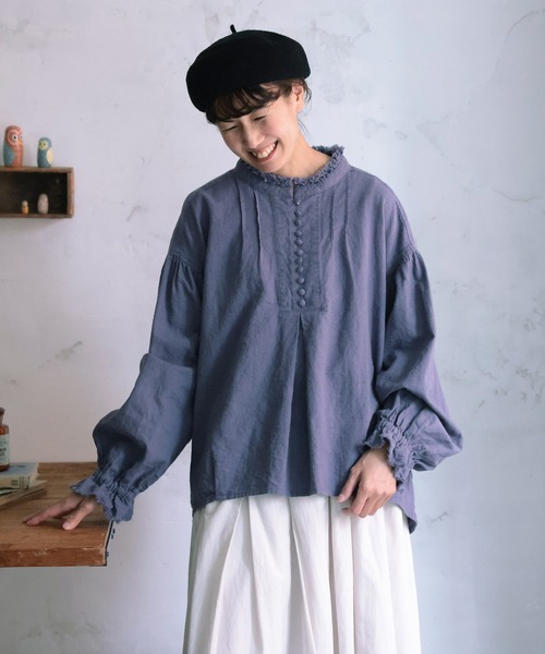 soulberry（ソウルベリー） ブラウス シャツ 月影のブラウス