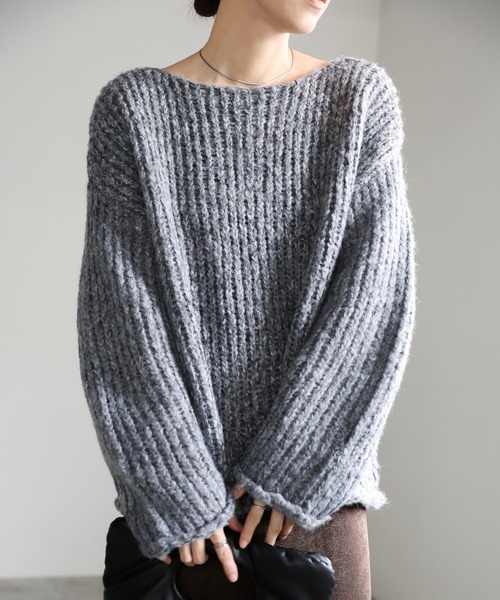 select MOCA（セレクトモカ） ニット セーター アルパカタッチミックス