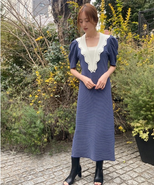 CELFORD（セルフォード） ニットワンピース 38 ブラック レディース