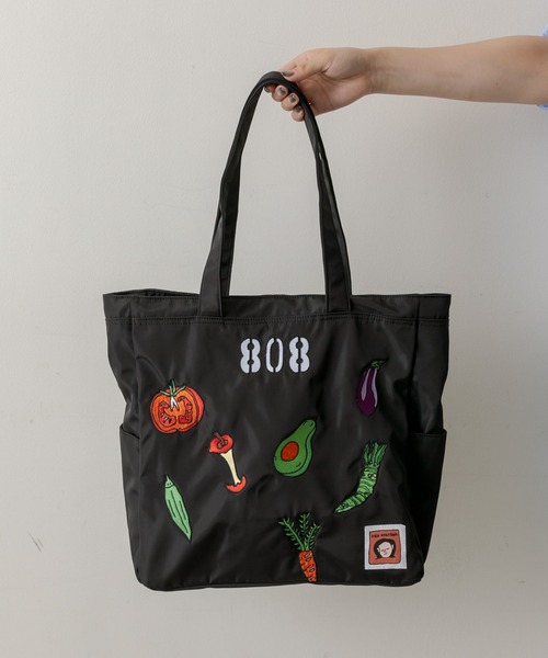 ear PAPILLONNER（イア パピヨネ） トートバッグ FREE カーキ