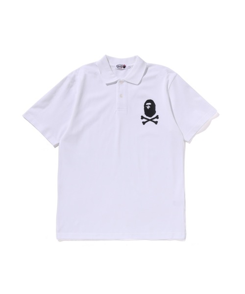 A BATHING APE（アベイシングエイプ） ポロシャツ APE CROSSBONE POLO