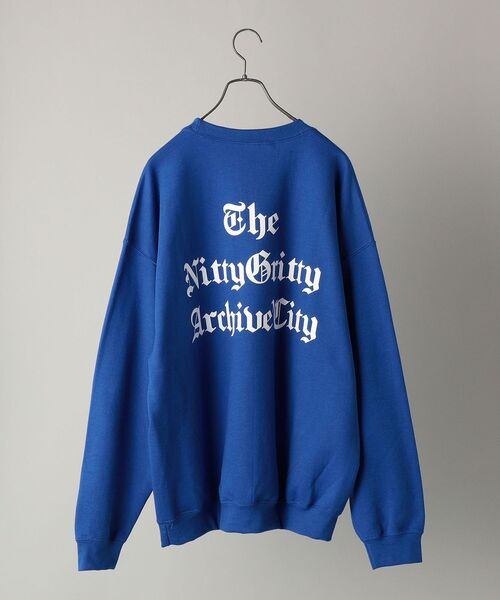 SHIPS（シップス） スウェット THE NITTY GRITTY ARCHIVE CITY