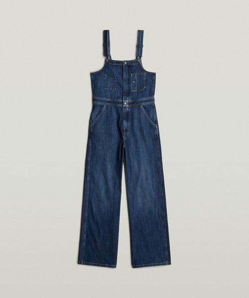 G-STAR RAW サロペット オーバーオール STRAIGHT LEG ZIP DUNGAREE