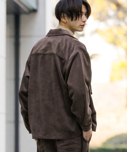 ADMIX/ATELIER SAB MEN セットアップ 太コーデュロイ CPOジャケット