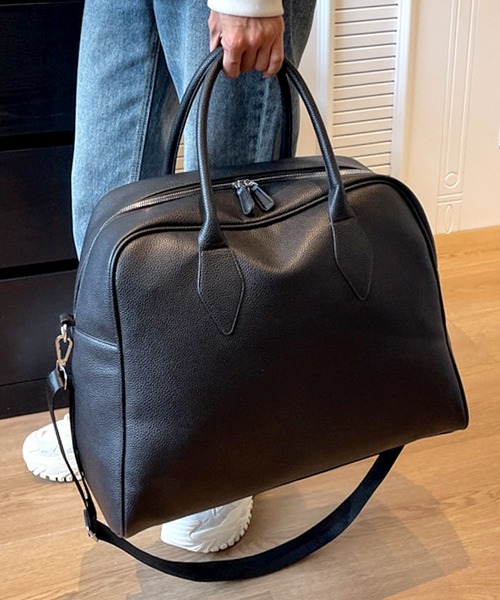 florist（フローリスト） ボストンバッグ 「2WAY/3WAY」大容量レザー