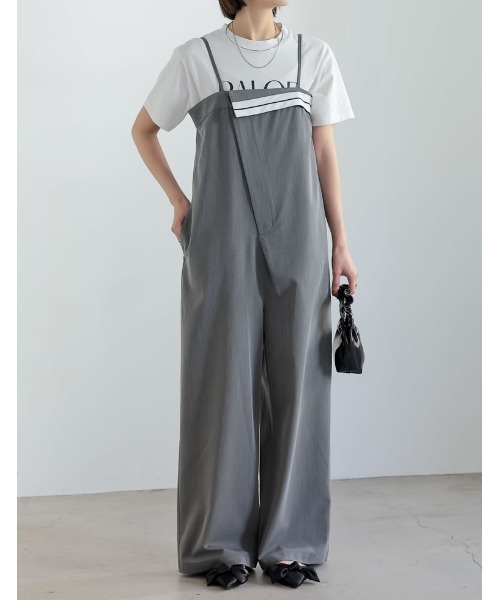 Re:EDIT（リエディ） サロペット オーバーオール レディース